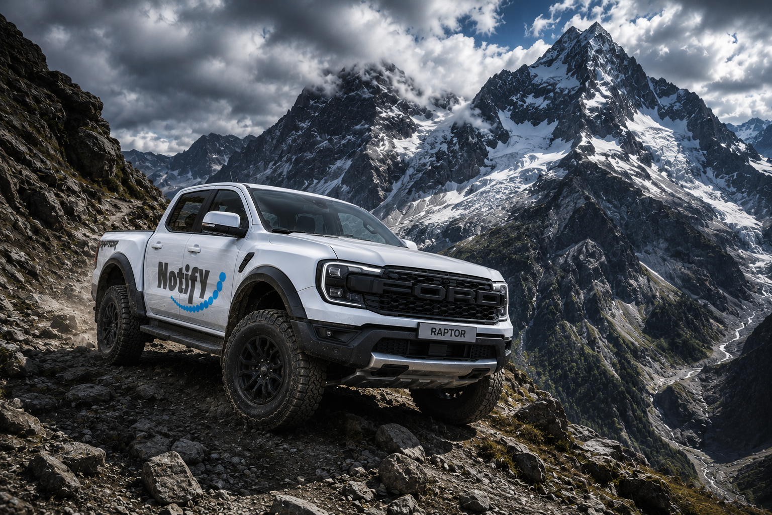 Notify in mountain terrain